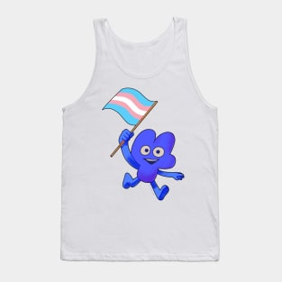 Trans Rights Pride Flag Four! Tank Top